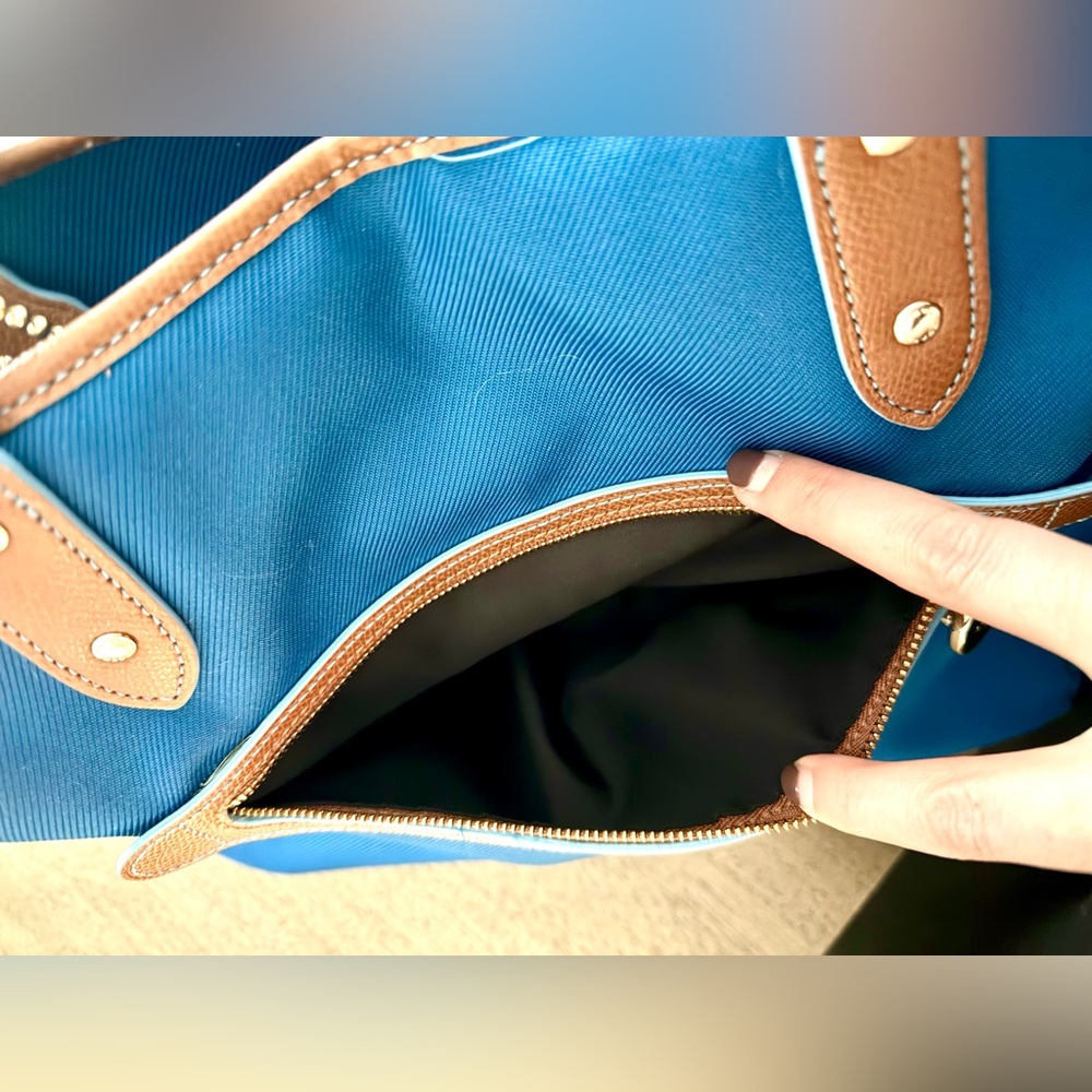 Coach Sawyer Signature Mineral Blue Diaper Bag - Maturnity - Picture 8 of 14